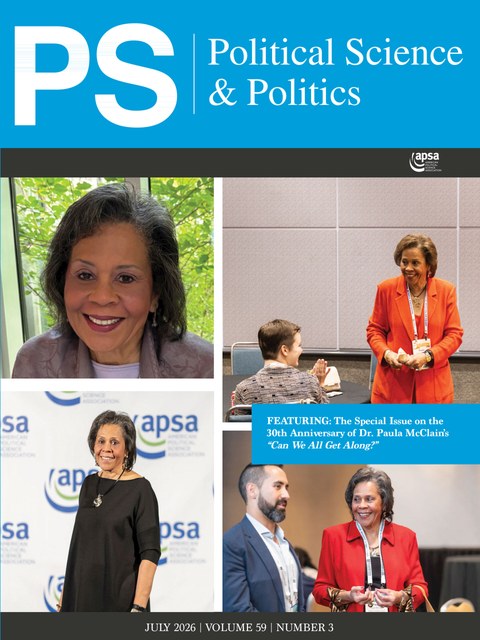 Cover: PS: Political Science & Politics